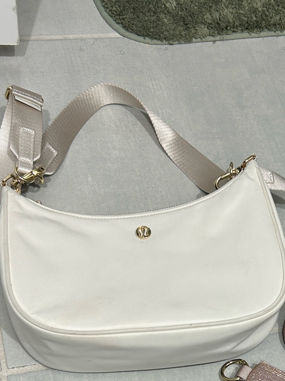 Lululemon White Shoulder Bag
